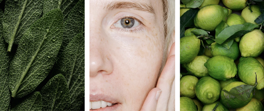 Spray facial hidratant cu prebiotice și acid hialuronic cu 99% ingrediente naturale, 7% ingrediente organice.