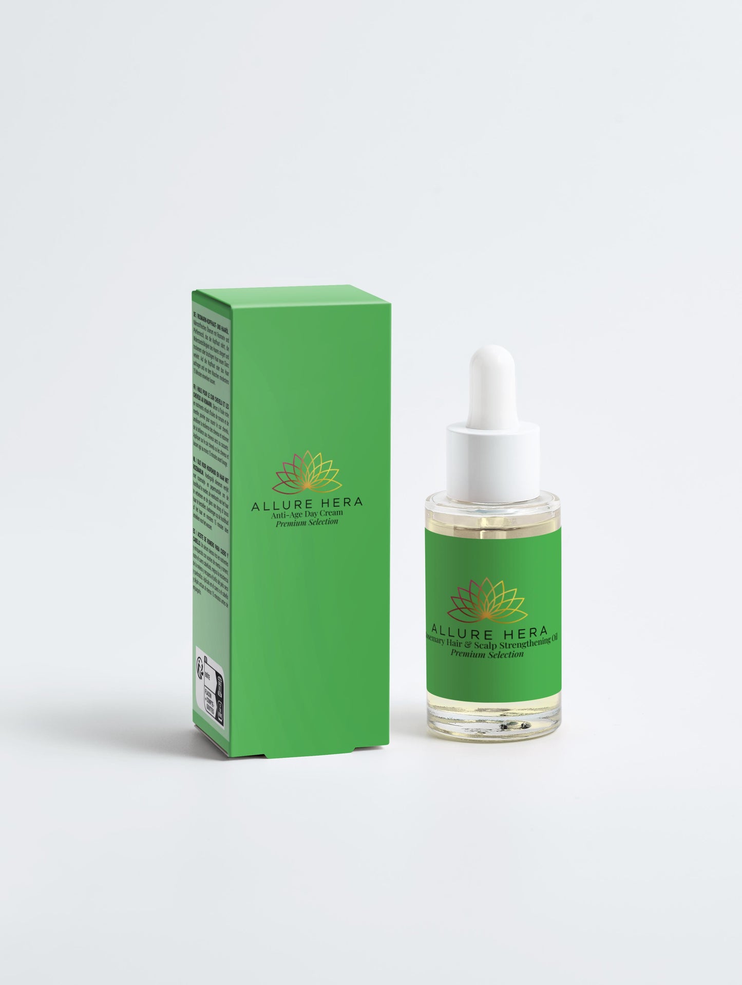 Allure Hera perfume bottle and packaging on a white background