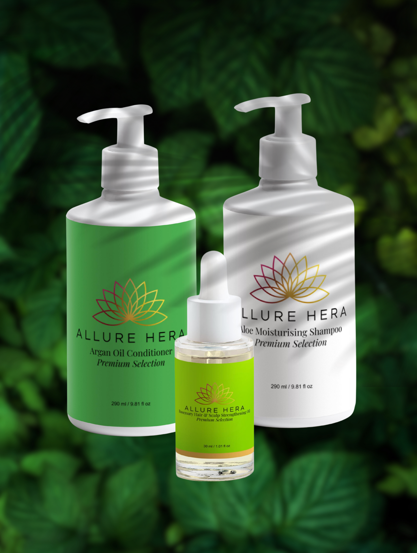 Nourish & Repair Hair Kit with Aloe & Rosemary
