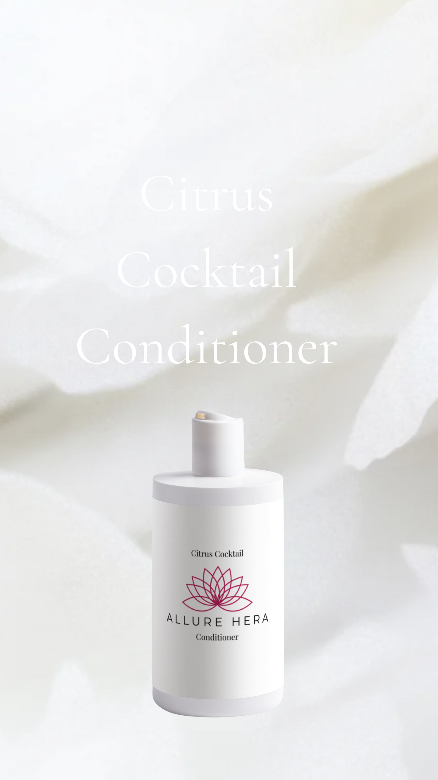 Sensitive Scalp & Citrus Conditioner Set – Allure Hera, Soothing & Refreshing Haircare Duo