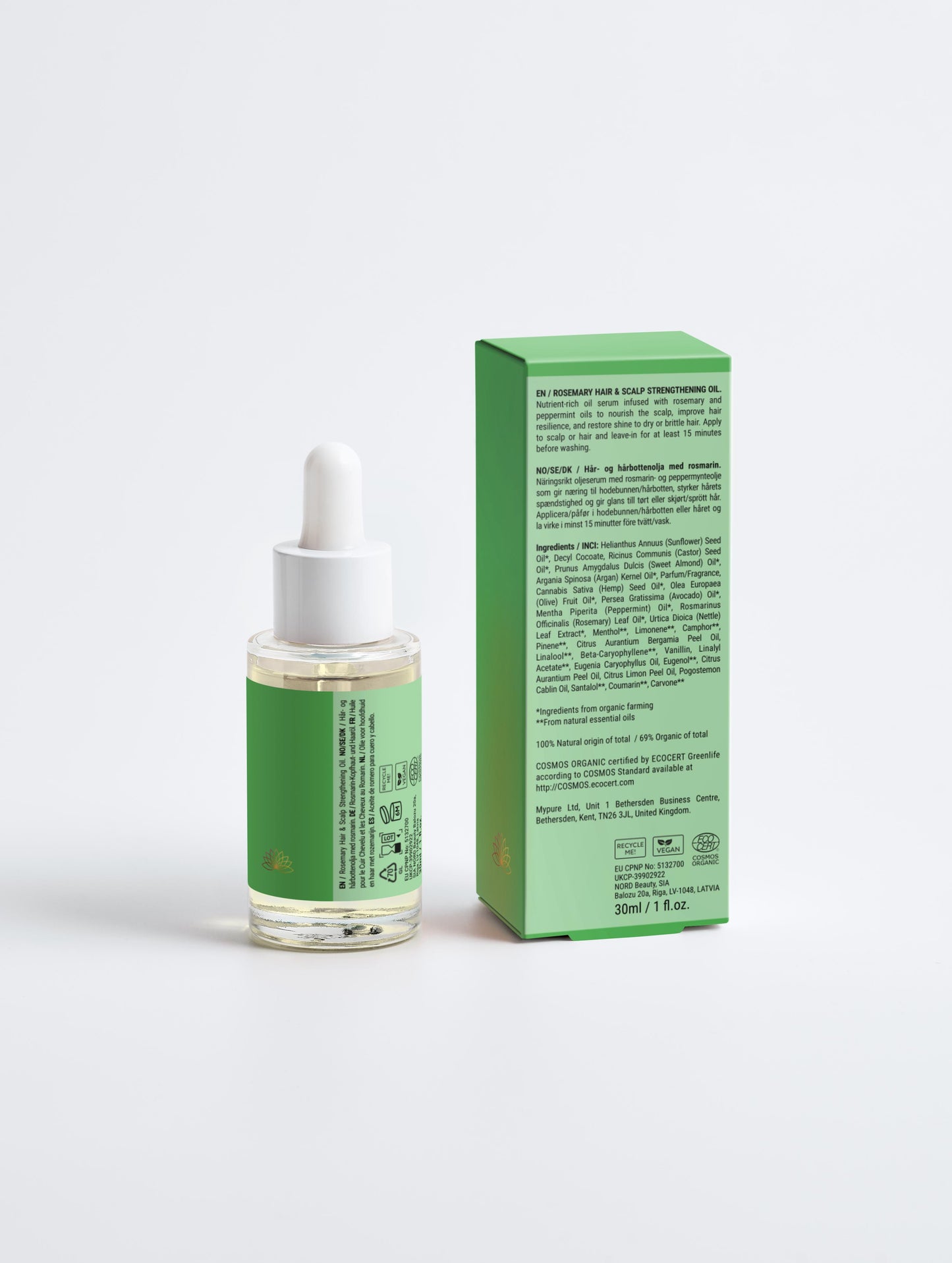 Rosemary Hair & Scalp Strengthening Oil Premium Selection