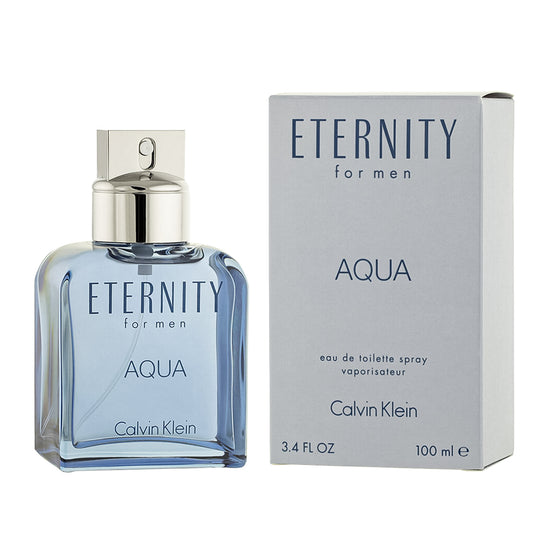 Calvin Klein Eternity Aqua pentru Bărbați Eau De Toilette 100 ml (bărbat)