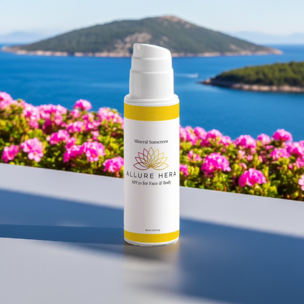 Cremă minerală de protecție solară SPF30 – pentru față și corp