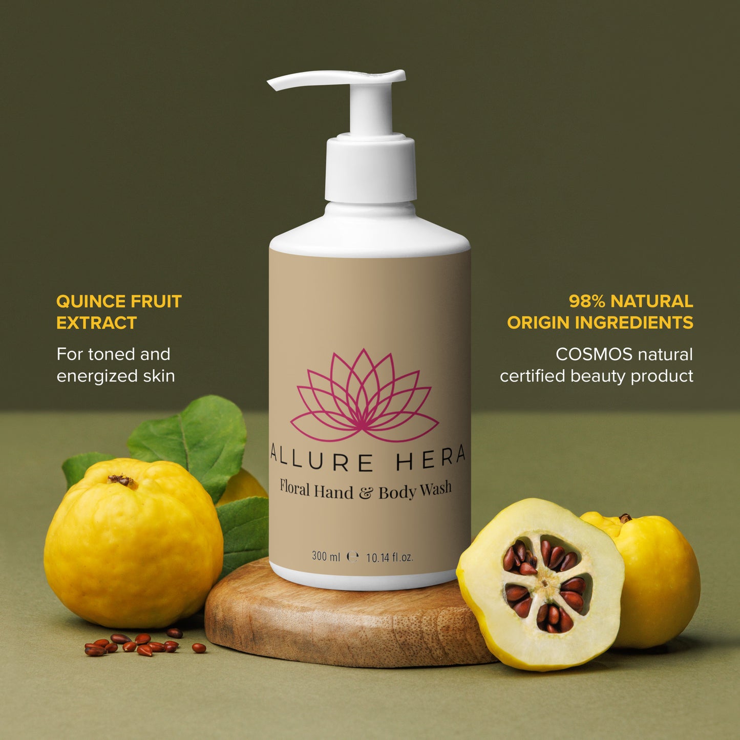 Allure Hera Floral hand & body wash
