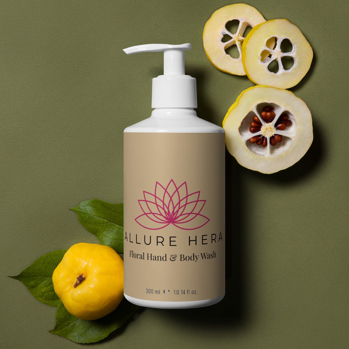 Allure Hera Floral hand & body wash