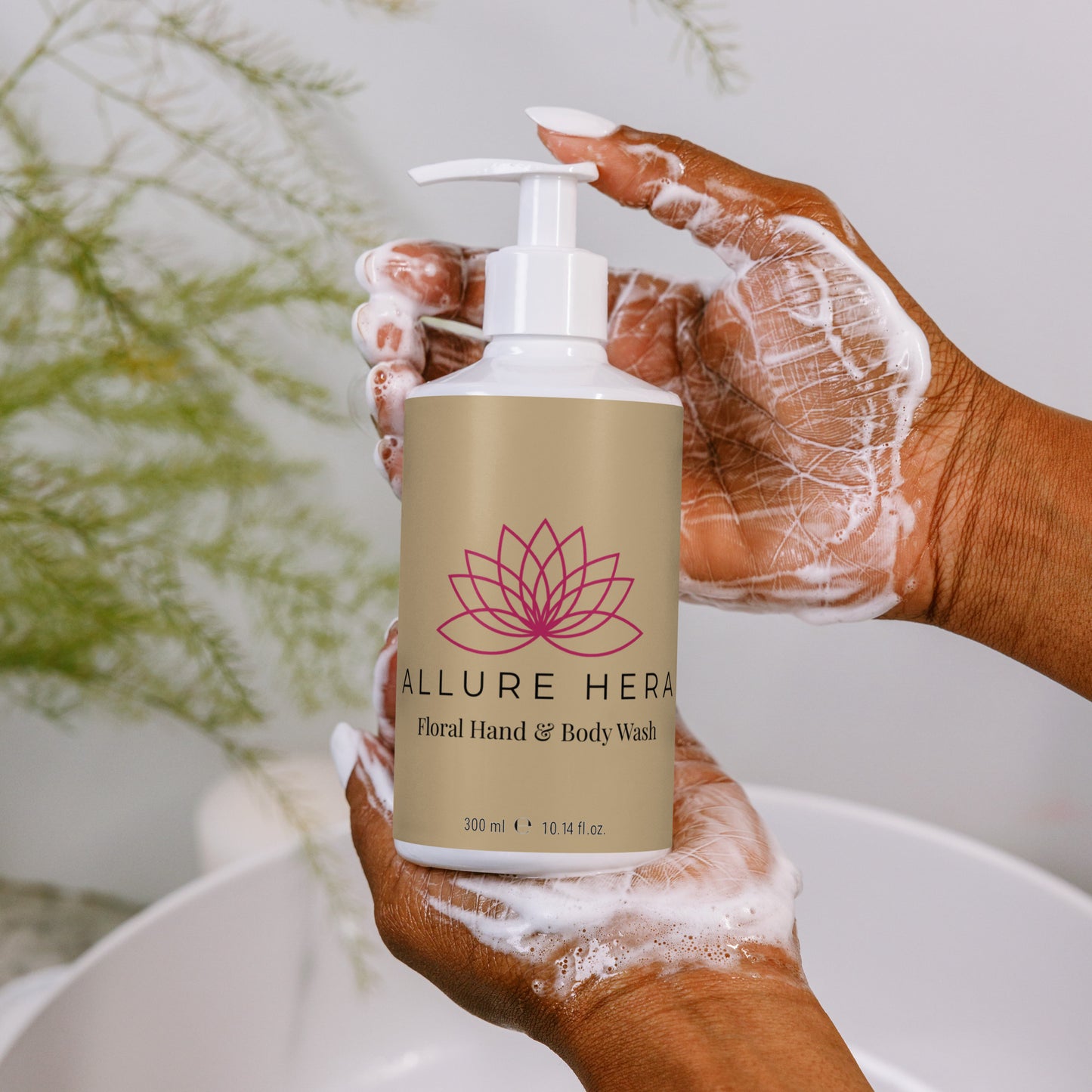 Allure Hera Floral hand & body wash
