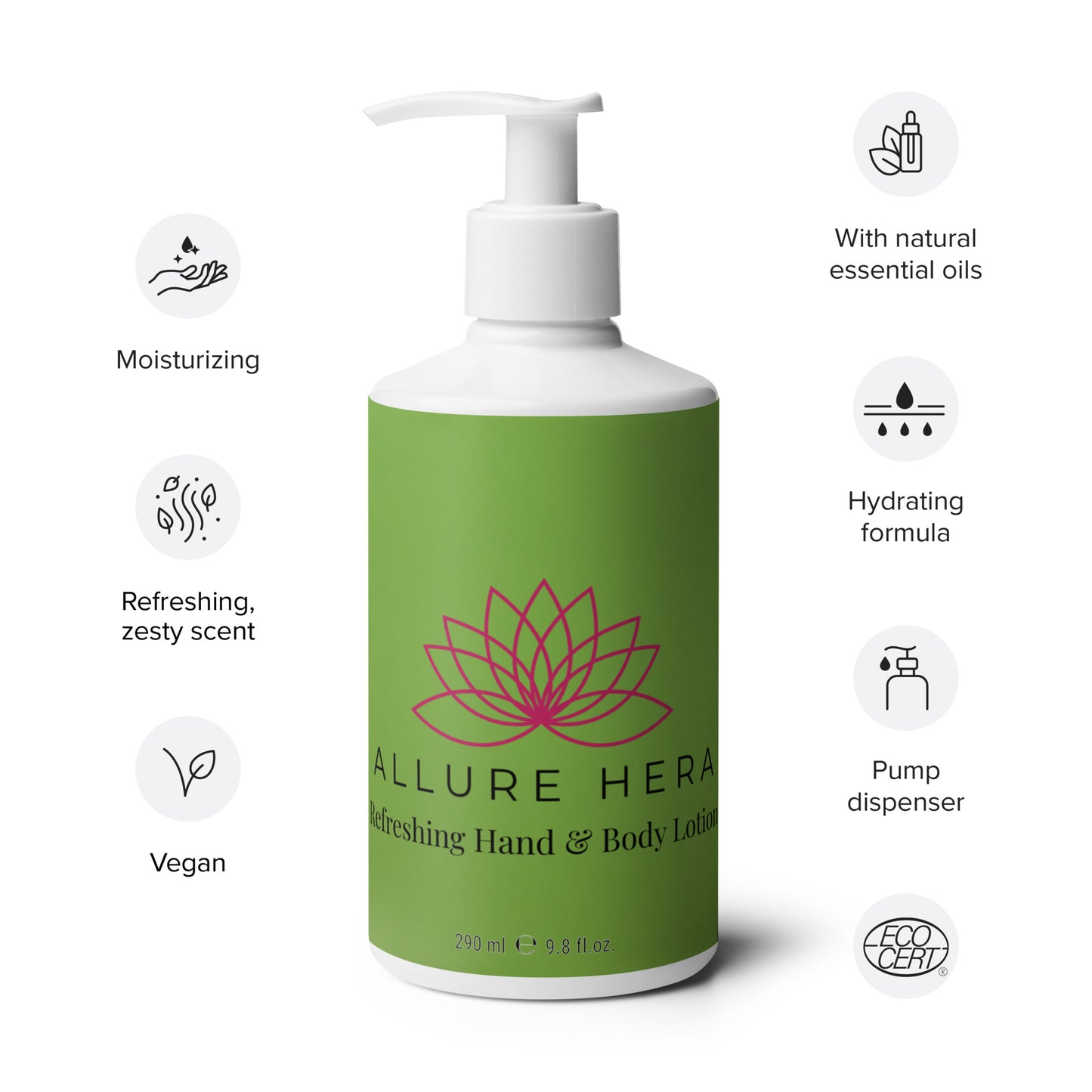 Allure Hera Refreshing hand & body lotion
