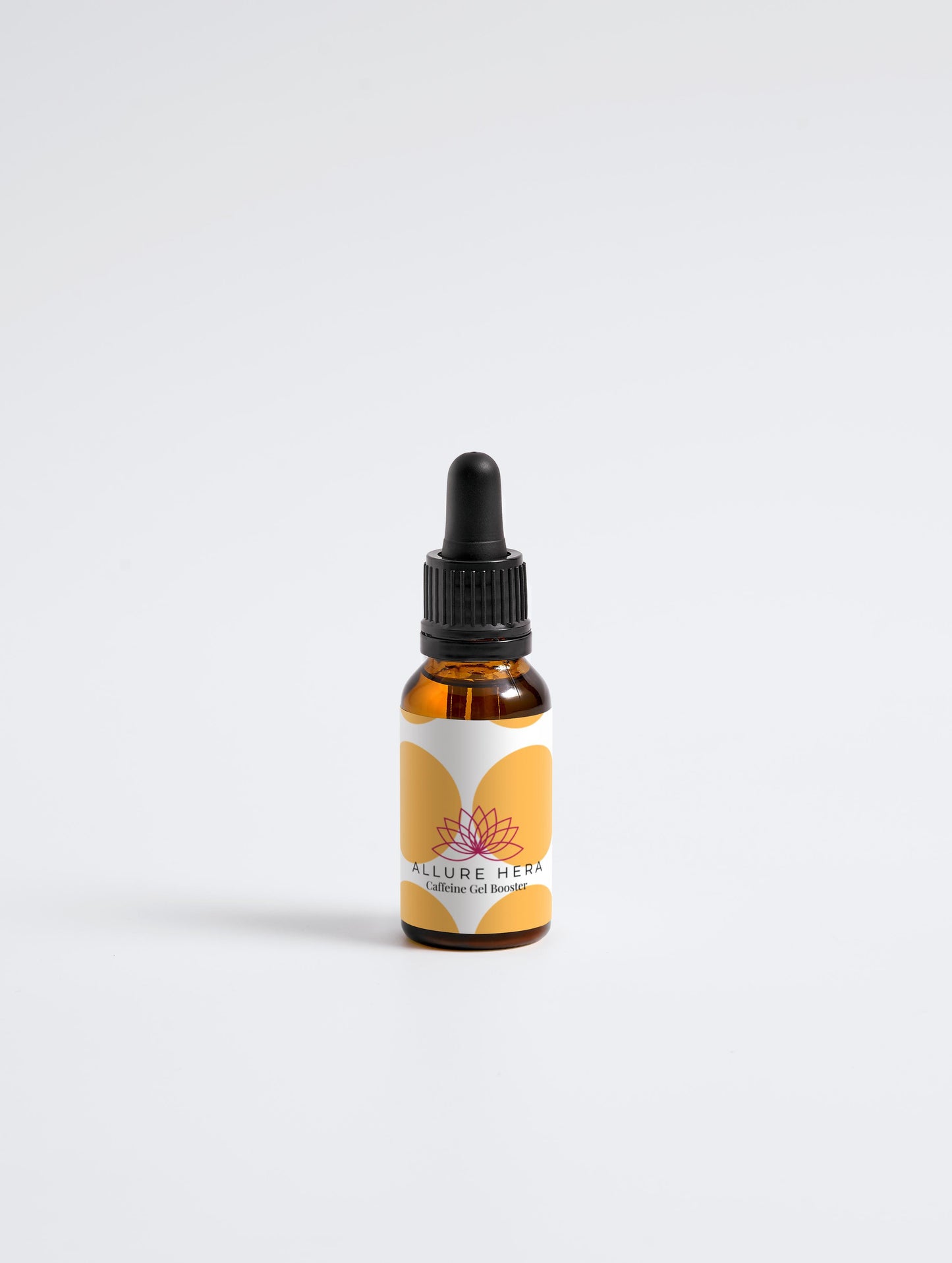 Bottle of Allure Herb on a white background