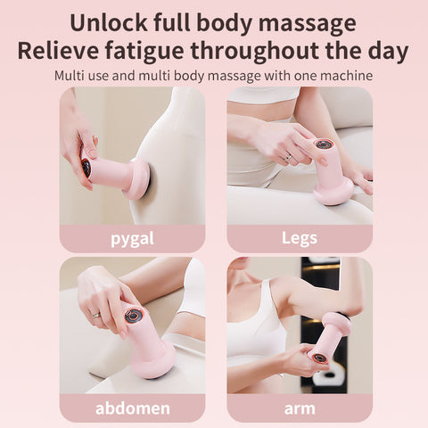 Aparat de masaj multifuncțional fără fir – Relaxare completă pentru corp