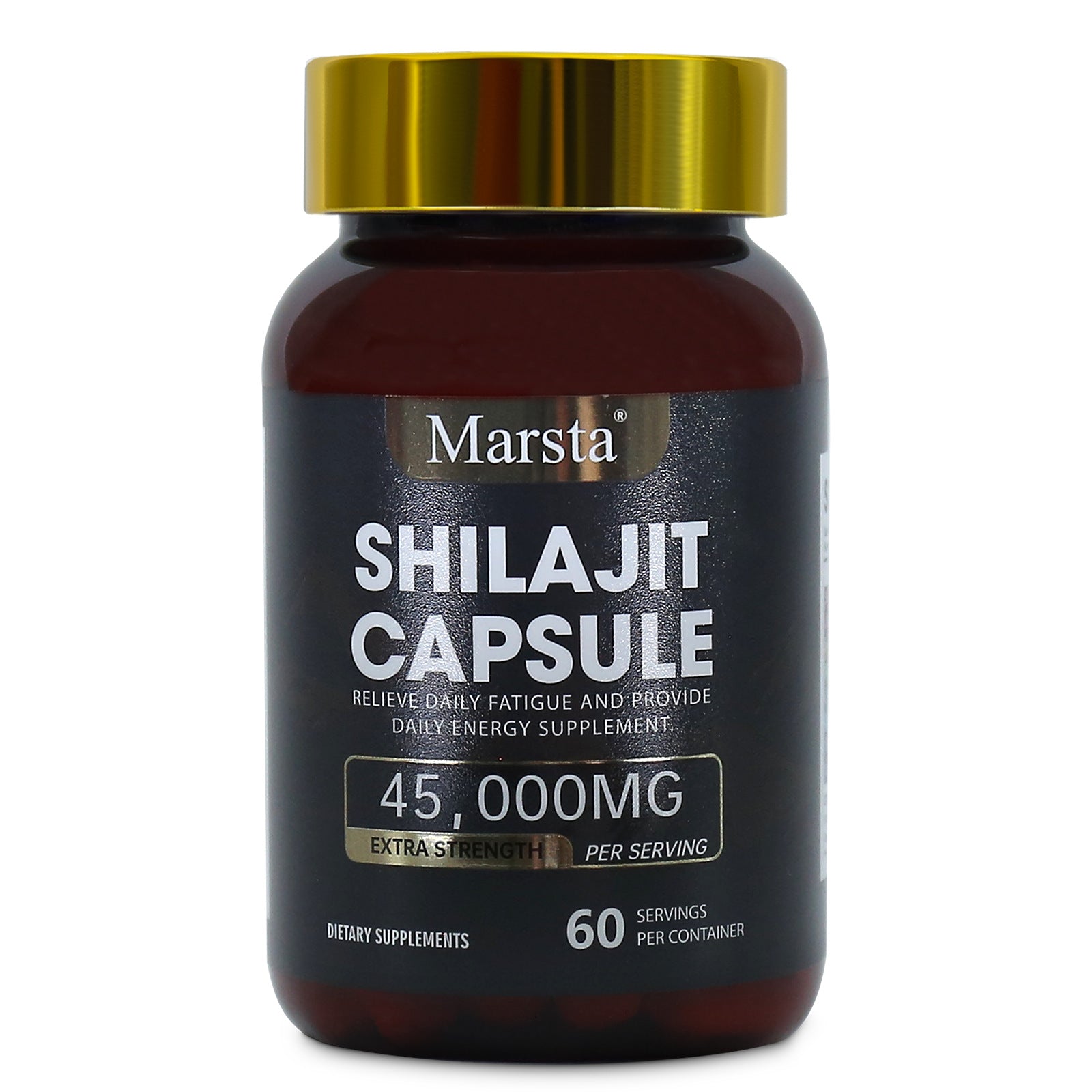 Supliment Pur de Shilajit – 60 Capsule pentru Vitalitate