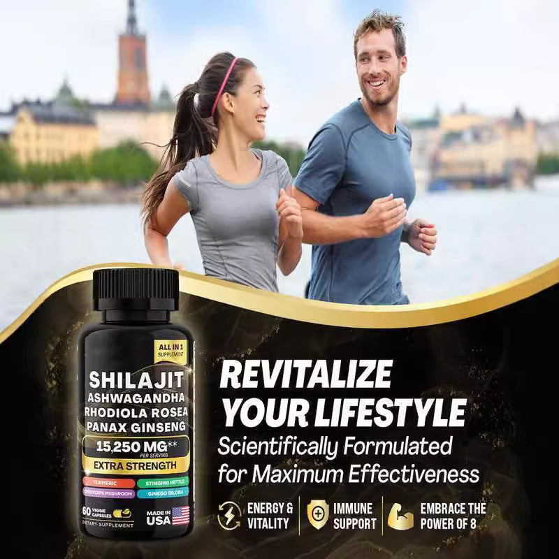 Sea Moss Shilajit Frozen Collagen Peptide – Reducerea Ridurilor și Frumusețe Naturală