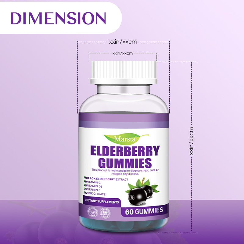 Elderberry Gummies – Imunitate Naturală și Antioxidanți