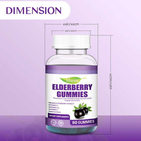 Elderberry Gummies – Imunitate Naturală și Antioxidanți