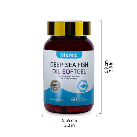 Deep Sea Fish Oil Capsules – High Concentration Omega-3