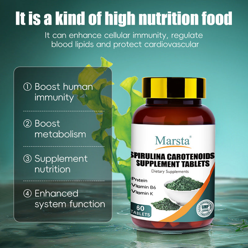 Spirulina Radish Supplement – Detoxifiere și Energie Naturală
