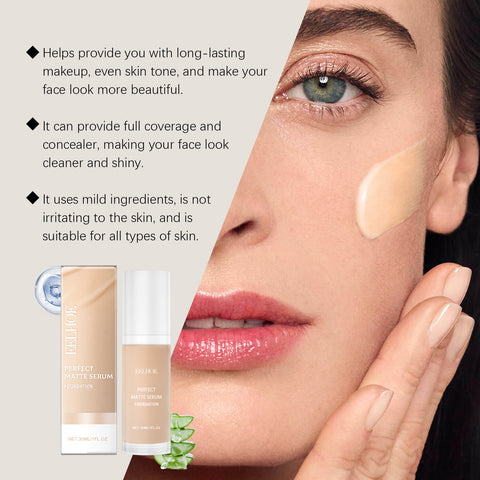 Fond de ten Eelhoe Hidratant – Ton Natural, Acoperire și Long-Lasting pentru O Piele Radiantă