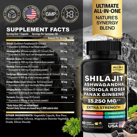 Sea Moss Shilajit Frozen Collagen Peptide – Reducerea Ridurilor și Frumusețe Naturală