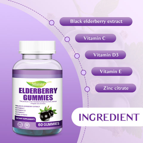 Elderberry Gummies – Imunitate Naturală și Antioxidanți