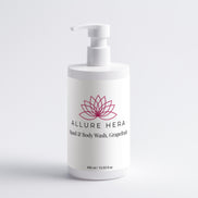 Hand and body wash with grapefruit, 400 ml, vegan formula for gentle cleansing and hydration.