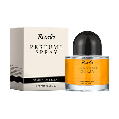 Parfum Roxelis Vanilla Basil pentru Femei – Aromă Delicată și Elegantă de Vanilie cu Busuioc