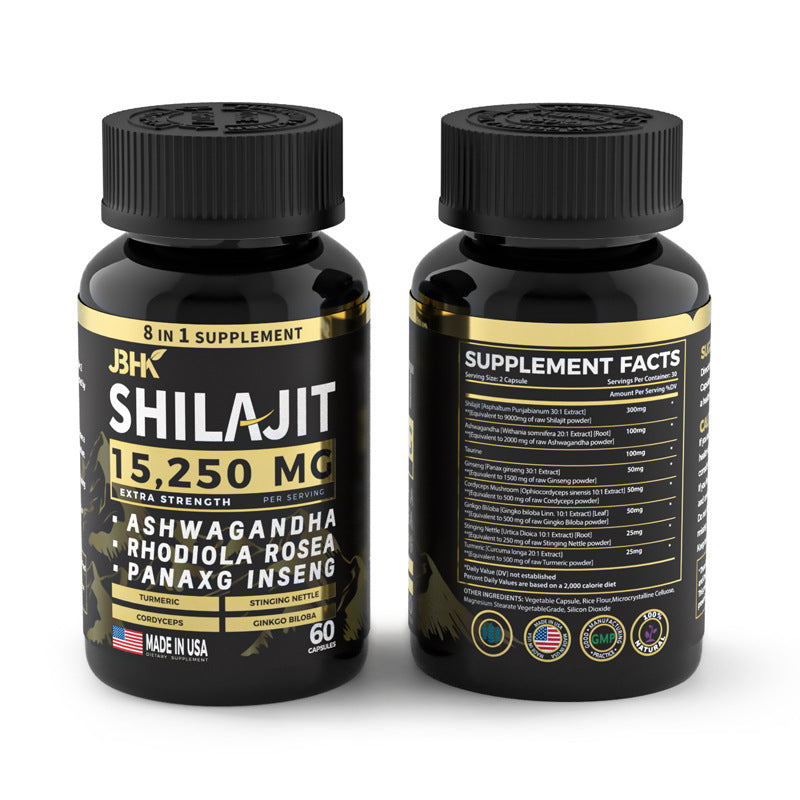 Shilajit Capsules – Energie, Detoxifiere și Longevitate Naturală | Allure Hera