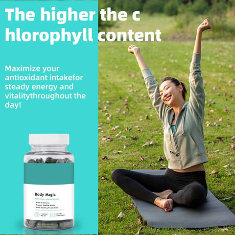 Body Magic Chlorophyll – Detoxifiere Naturală și Energie