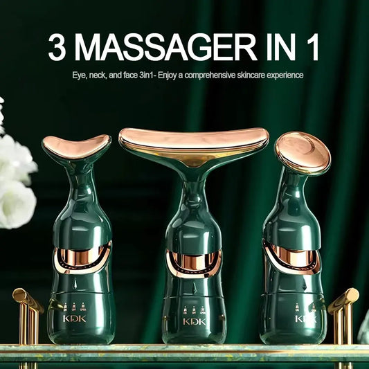 Aparat Electric pentru Masaj Facial și Gât – Lifting, Tonifiere și Reducerea Ridurilor