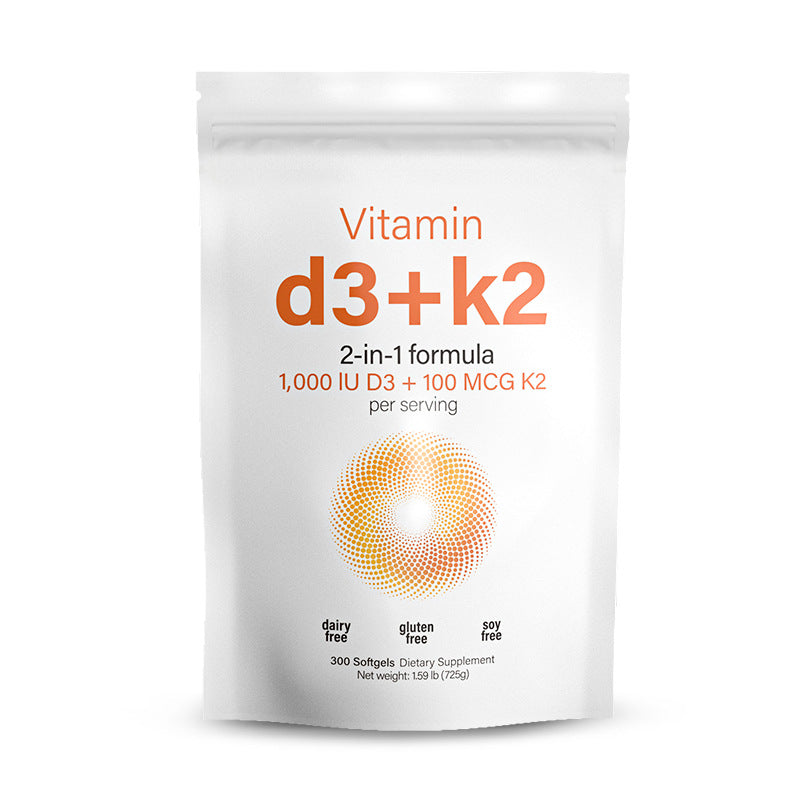 Vitamina D3 + K2 în Capsule – Sănătatea Oaselor și Imunitate Puternică | Allure Hera