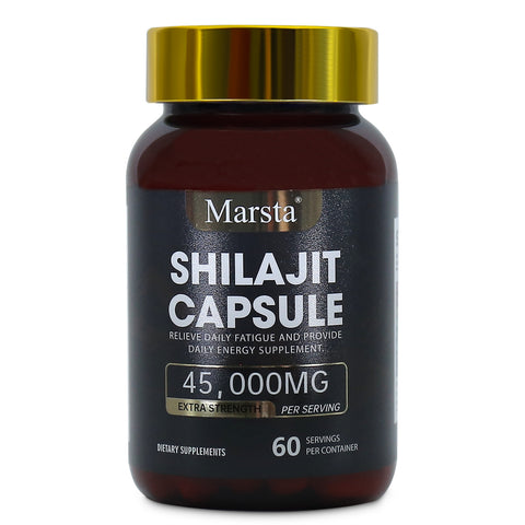 Supliment Pur de Shilajit – 60 Capsule pentru Vitalitate