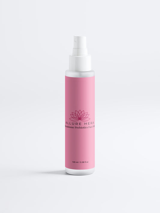 Spray facial hidratant cu prebiotice și acid hialuronic