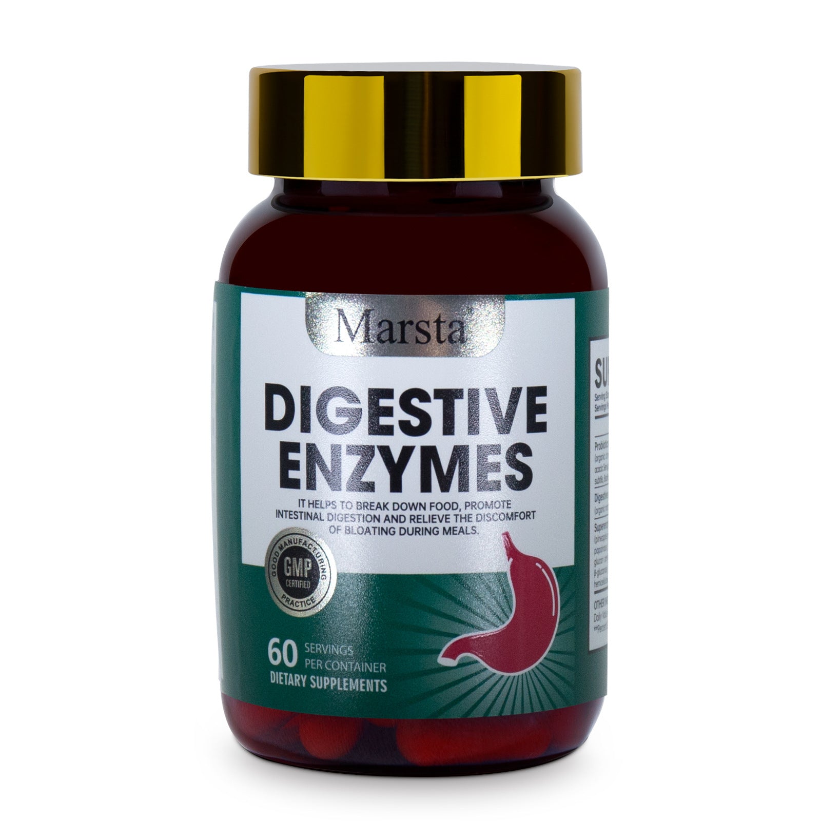 Digestive Enzyme Probiotic Capsules – Digestie Ușoară și Imunitate