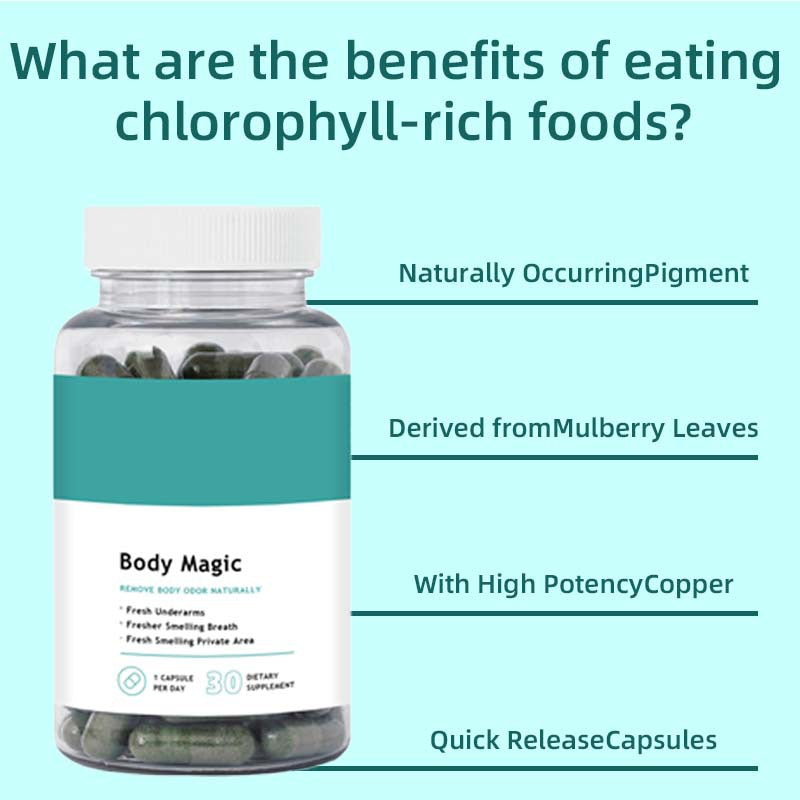 Body Magic Chlorophyll – Detoxifiere Naturală și Energie