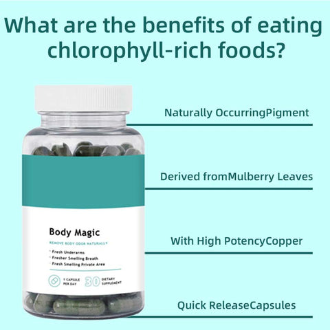 Body Magic Chlorophyll – Detoxifiere Naturală și Energie