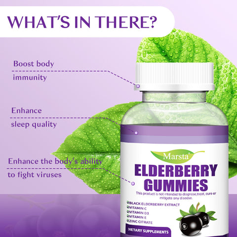 Elderberry Gummies – Imunitate Naturală și Antioxidanți