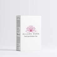 Allure Hera skincare product packaging on a white background