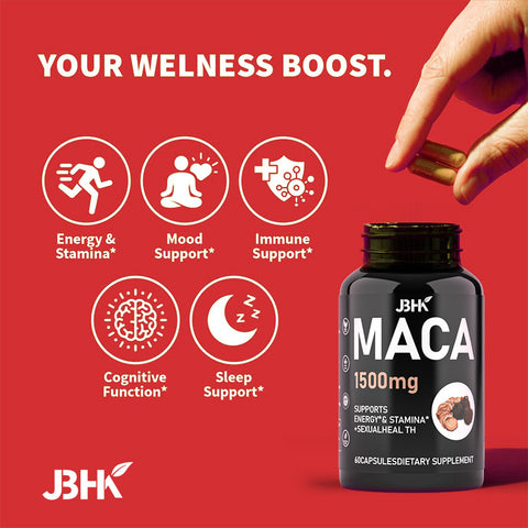 Maca Capsule – Supliment Natural pentru Bărbați
