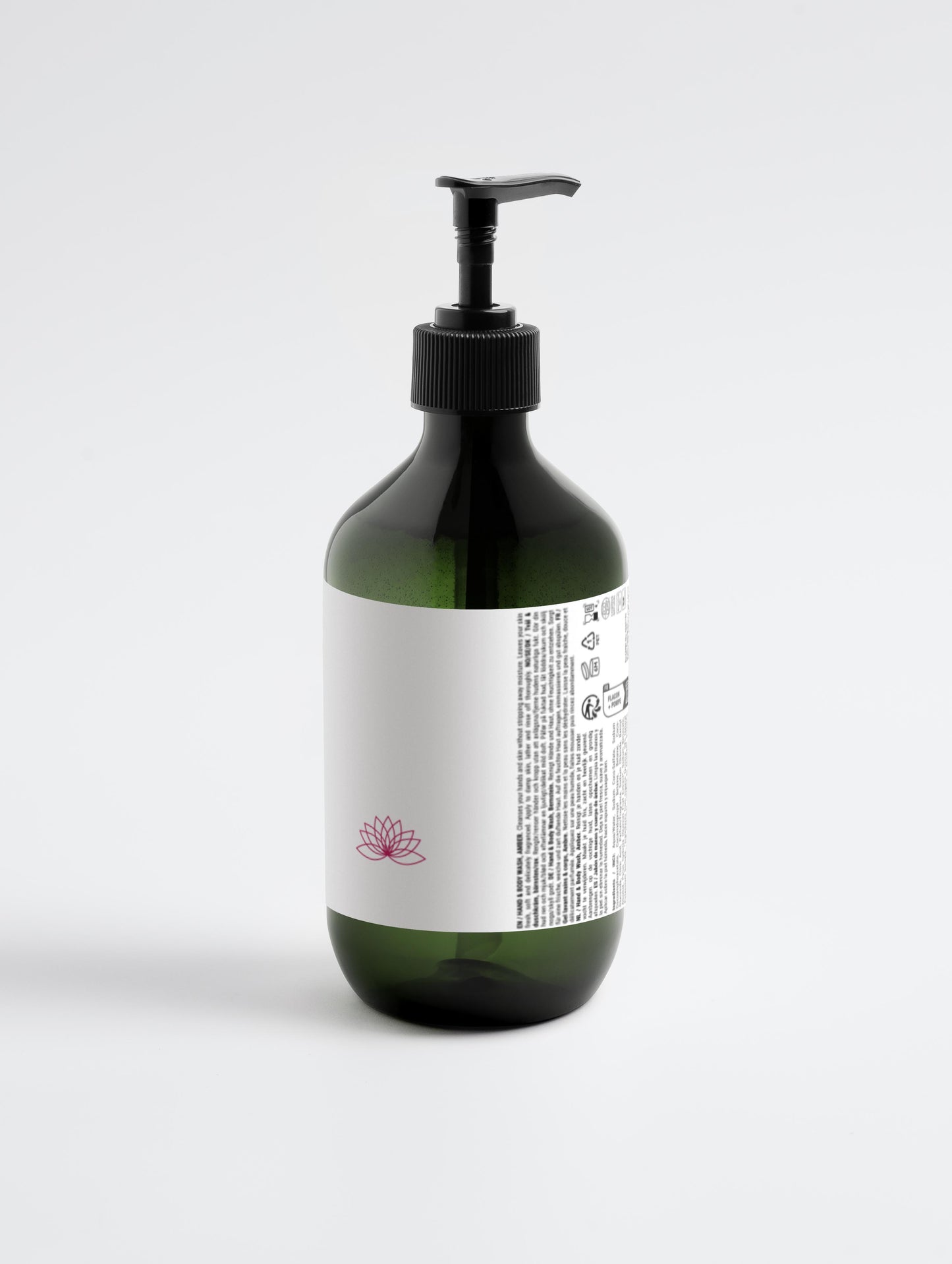 Hand & Body Wash, Patchouli & Amber Vanilla, 98%natural, 490 ml