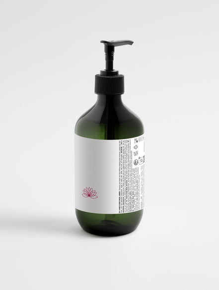 Gel de curățare pentru mâini și corp, Paciuli și Ambră Vanilată, 98% natural, 490 ml