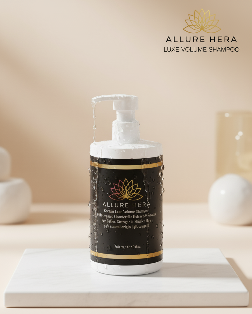 Keratin Volume Boost Shampoo – 99% natural,4% organic, 390 ml