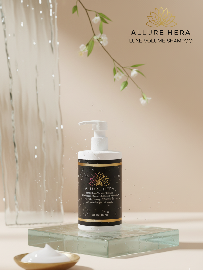 Keratin Volume Boost Shampoo – 99% natural,4% organic, 390 ml