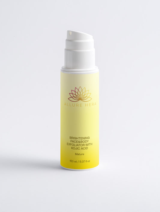 Brightening Face&Body Exfoliator with Kojic Acid, 150 ml