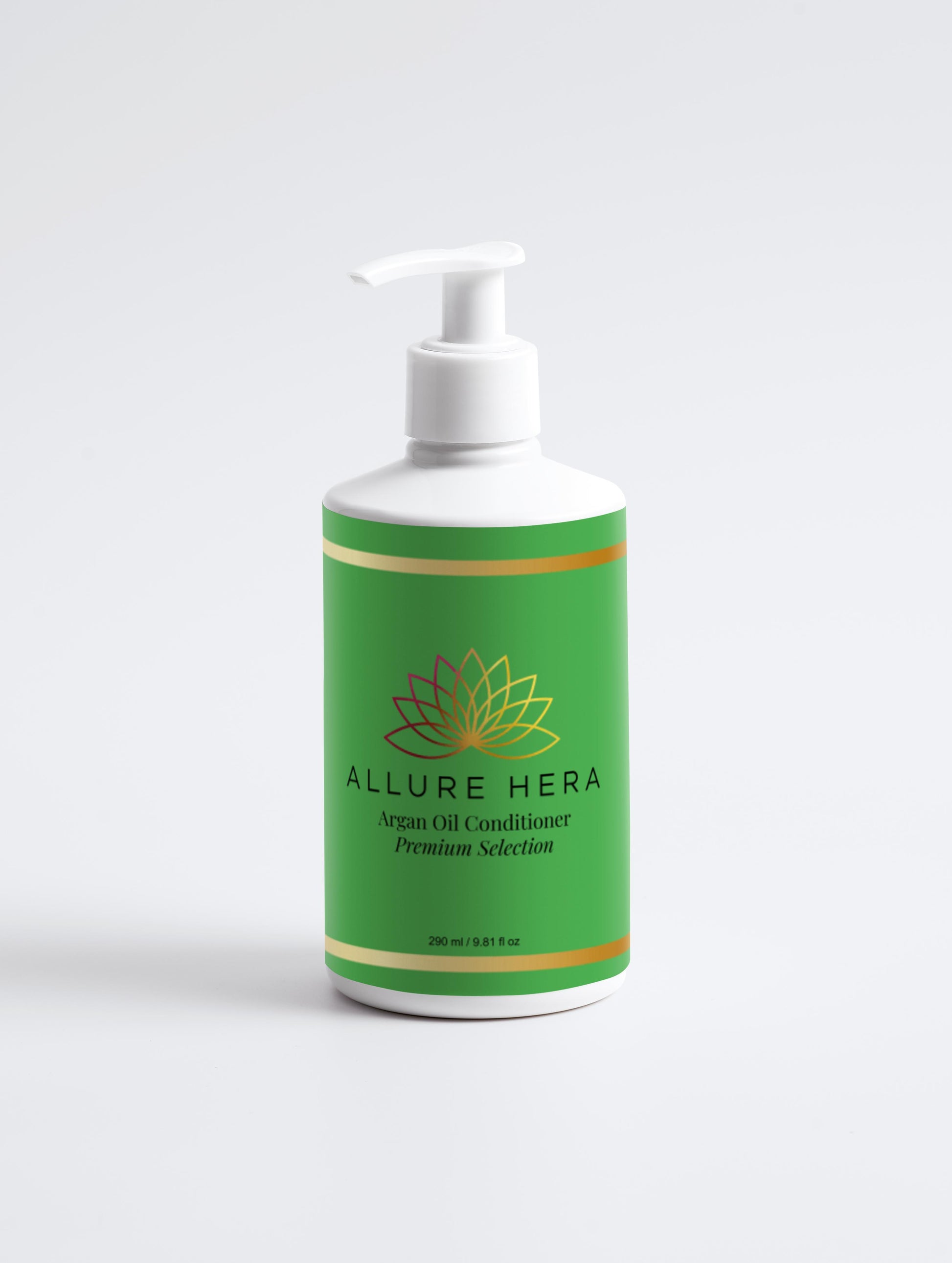 Balsam hidratant natural cu ulei de argan, aloe și proteine din grâu – 290ml – Allure Hera- 98% natural , 11% organic.