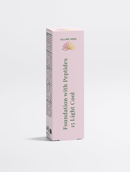 ALLURE HERA Foundation with Peptides, 15 Light Cool