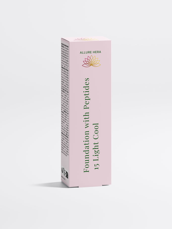 Fond de ten ALLURE HERA cu peptide, 15 Light Cool, 30 ml
