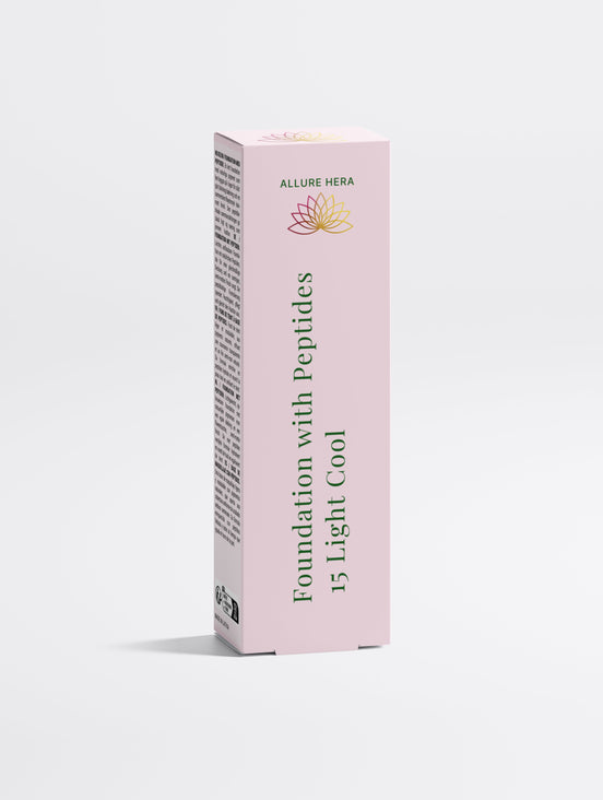 ALLURE HERA Foundation with Peptides, 15 Light Cool, 30 ml