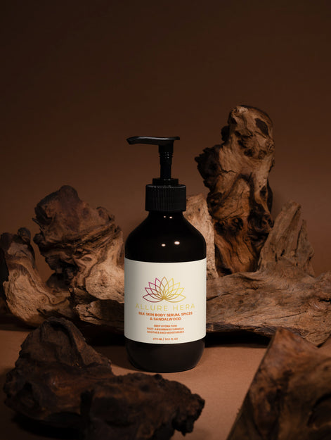 Ser de corp Silk Skin, Condimente & Santal