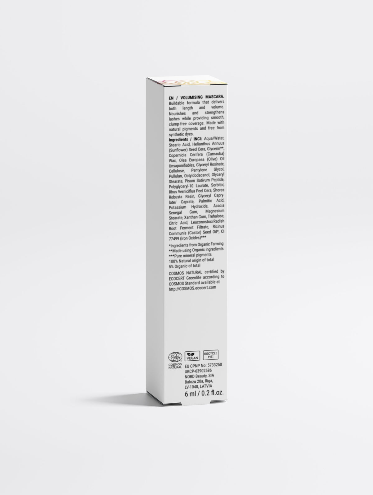 ALLURE HERA Mascara pentru alungire și volum, 6 ml / 0,2 fl. oz