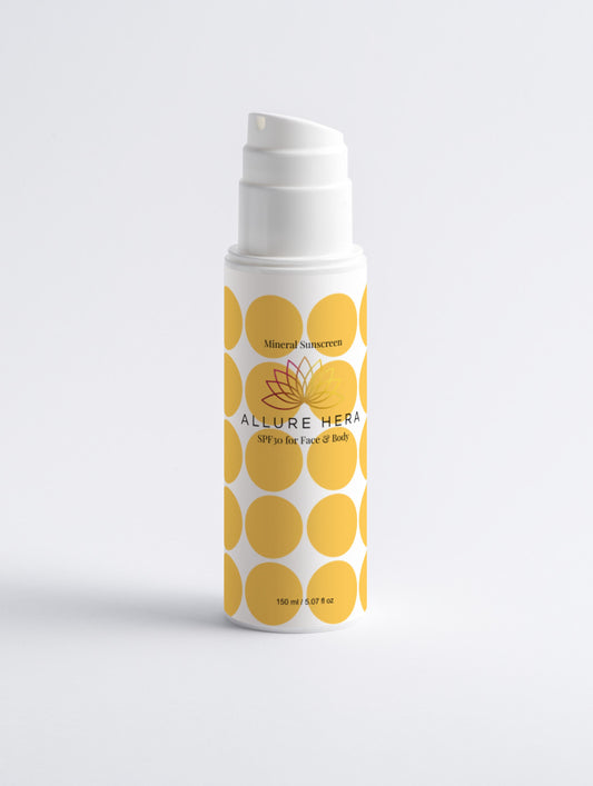 Cremă minerală de protecție solară SPF30 – pentru față și corp