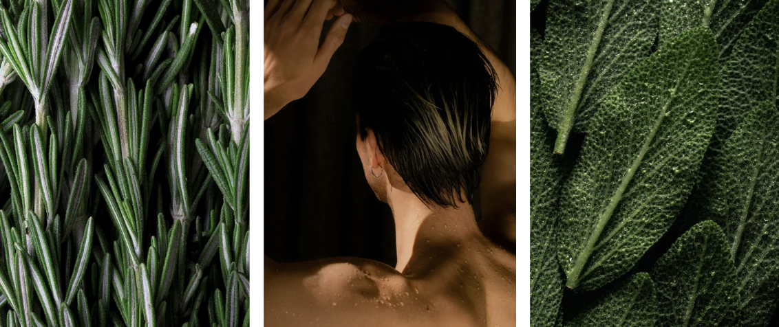 Exfoliant pentru scalp cu curățare profundă, rozmarin și mentă