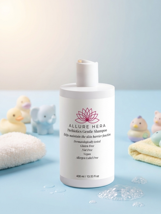 Prebiotics Kids Gentle Shampoo, 98% Natural origin of total | 12%  Organic origin of total, 400 ml